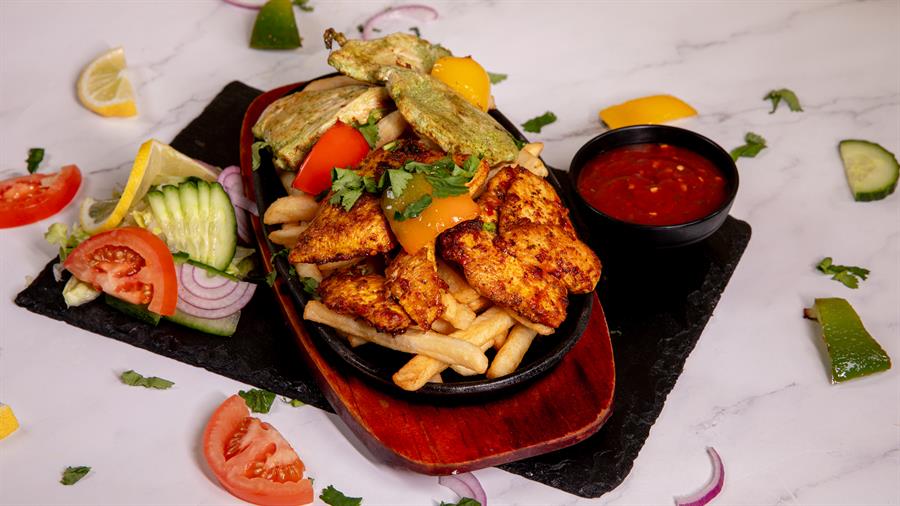 Chicken Tikka Sizzler