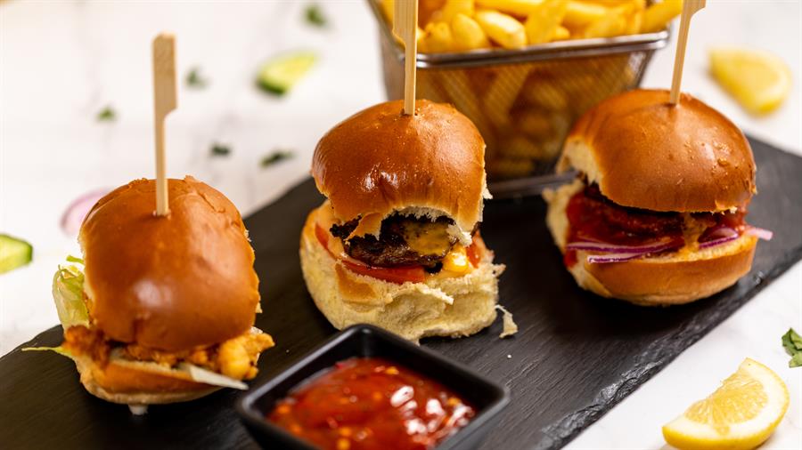 Mini Burger Platter (Sliders)